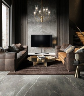 Люстра на штанге Maytoni Arco MOD223PL-06BS в Первоуральске - pervouralsk.mebel24.online | фото 4