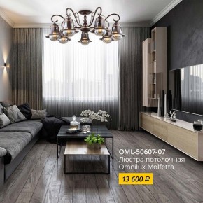 Люстра на штанге Omnilux Molfetta OML-50607-07 в Первоуральске - pervouralsk.mebel24.online | фото 2