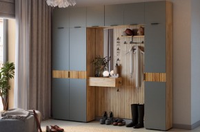 МЕБЕЛЬСОН К12 Прихожая (графит) в Первоуральске - pervouralsk.mebel24.online | фото