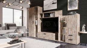 Модена Тумба ТВ (Дуб Юкон) в Первоуральске - pervouralsk.mebel24.online | фото 3