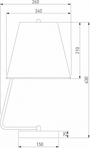 Настольная лампа декоративная Eurosvet Amaretto 01165/1 хром в Первоуральске - pervouralsk.mebel24.online | фото 2