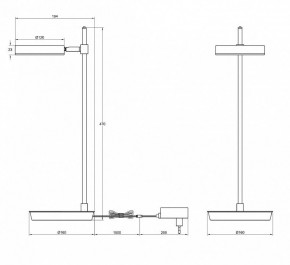 Настольная лампа декоративная Maytoni Fad MOD070TL-L8W3K в Первоуральске - pervouralsk.mebel24.online | фото 3