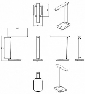 Настольная лампа офисная Arte Lamp London A5124LT-1BK в Первоуральске - pervouralsk.mebel24.online | фото 2