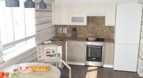 ОЛЬГА Кухонный гарнитур Прайм 2 (1300*2100 мм) в Первоуральске - pervouralsk.mebel24.online | фото
