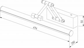 Подсветка для картины Elektrostandard Monza a064136 в Первоуральске - pervouralsk.mebel24.online | фото 4