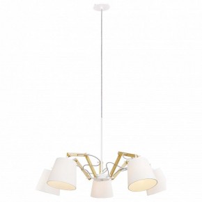 Подвесная люстра Arte Lamp Pinocchio A5700LM-5WH в Первоуральске - pervouralsk.mebel24.online | фото 2