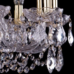 Подвесная люстра Bohemia Ivele Crystal 1402 1402/10/240/G/Leafs в Первоуральске - pervouralsk.mebel24.online | фото 3