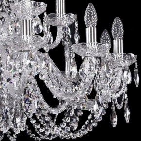 Подвесная люстра Bohemia Ivele Crystal 1402 1402/12+6/300/2d/Ni в Первоуральске - pervouralsk.mebel24.online | фото 2