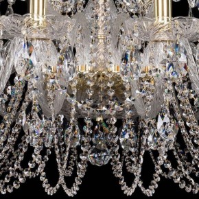 Подвесная люстра Bohemia Ivele Crystal 1402 1402/16+8/400/G в Первоуральске - pervouralsk.mebel24.online | фото 3