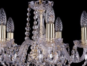 Подвесная люстра Bohemia Ivele Crystal 1402 1402/5/141/G в Первоуральске - pervouralsk.mebel24.online | фото 7