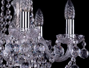 Подвесная люстра Bohemia Ivele Crystal 1402 1402/5/141/Ni/Balls в Первоуральске - pervouralsk.mebel24.online | фото 2