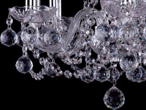 Подвесная люстра Bohemia Ivele Crystal 1402 1402/5/141/Ni/Balls в Первоуральске - pervouralsk.mebel24.online | фото 3