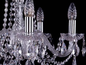 Подвесная люстра Bohemia Ivele Crystal 1402 1402/5/160/Ni в Первоуральске - pervouralsk.mebel24.online | фото 3
