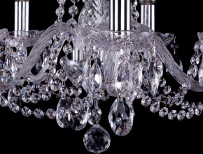 Подвесная люстра Bohemia Ivele Crystal 1402 1402/5/160/Ni в Первоуральске - pervouralsk.mebel24.online | фото 4
