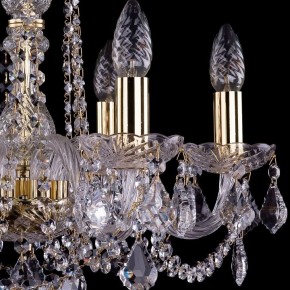 Подвесная люстра Bohemia Ivele Crystal 1402 1402/6/160/G/Leafs в Первоуральске - pervouralsk.mebel24.online | фото 2