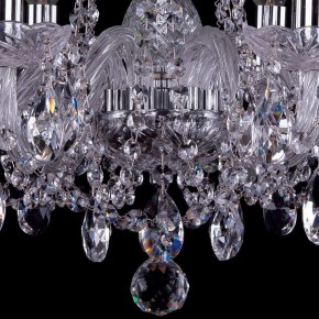 Подвесная люстра Bohemia Ivele Crystal 1402 1402/6/160/Ni в Первоуральске - pervouralsk.mebel24.online | фото 3