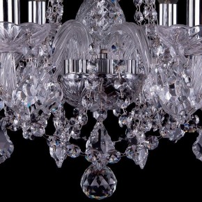 Подвесная люстра Bohemia Ivele Crystal 1402 1402/6/160/Ni/Leafs в Первоуральске - pervouralsk.mebel24.online | фото 3