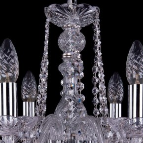 Подвесная люстра Bohemia Ivele Crystal 1402 1402/6/160/Ni/Leafs в Первоуральске - pervouralsk.mebel24.online | фото 4