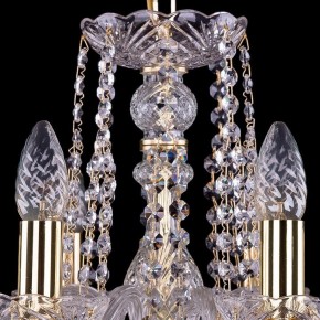 Подвесная люстра Bohemia Ivele Crystal 1402 1402/8/160/G в Первоуральске - pervouralsk.mebel24.online | фото 4