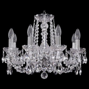 Подвесная люстра Bohemia Ivele Crystal 1402 1402/8/160/Ni в Первоуральске - pervouralsk.mebel24.online | фото