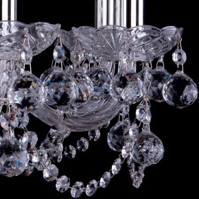 Подвесная люстра Bohemia Ivele Crystal 1402 1402/8/195/Ni/Balls в Первоуральске - pervouralsk.mebel24.online | фото 3