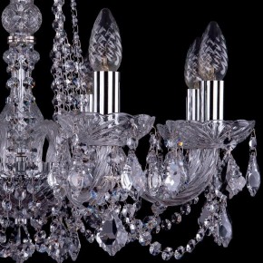 Подвесная люстра Bohemia Ivele Crystal 1402 1402/8/195/Ni/Leafs в Первоуральске - pervouralsk.mebel24.online | фото 2