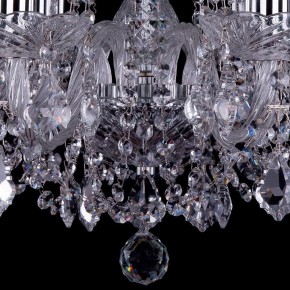 Подвесная люстра Bohemia Ivele Crystal 1402 1402/8/195/Ni/Leafs в Первоуральске - pervouralsk.mebel24.online | фото 3