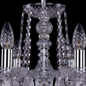 Подвесная люстра Bohemia Ivele Crystal 1402 1402/8/195/Ni/Leafs в Первоуральске - pervouralsk.mebel24.online | фото 4