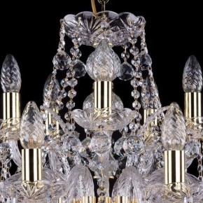 Подвесная люстра Bohemia Ivele Crystal 1411 1411/10+5/240/G/Balls в Первоуральске - pervouralsk.mebel24.online | фото 4