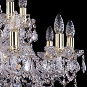 Подвесная люстра Bohemia Ivele Crystal 1411 1411/10+5/240/G/Leafs в Первоуральске - pervouralsk.mebel24.online | фото 2