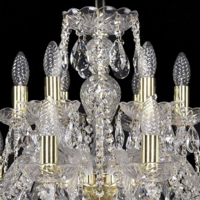 Подвесная люстра Bohemia Ivele Crystal 1411 1411/12+6/240/G в Первоуральске - pervouralsk.mebel24.online | фото 4