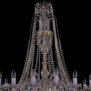 Подвесная люстра Bohemia Ivele Crystal 1411 1411/16/400/XL-115/G в Первоуральске - pervouralsk.mebel24.online | фото 4