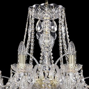 Подвесная люстра Bohemia Ivele Crystal 1411 1411/16+8/360/2d/G в Первоуральске - pervouralsk.mebel24.online | фото 4