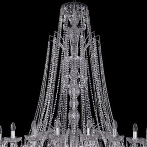 Подвесная люстра Bohemia Ivele Crystal 1411 1411/24/530/XL-163/Ni в Первоуральске - pervouralsk.mebel24.online | фото 4