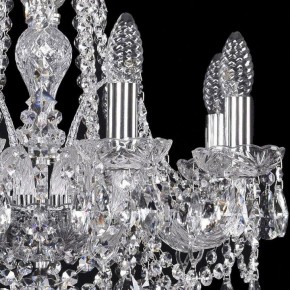 Подвесная люстра Bohemia Ivele Crystal 1411 1411/8/160/Ni в Первоуральске - pervouralsk.mebel24.online | фото 2