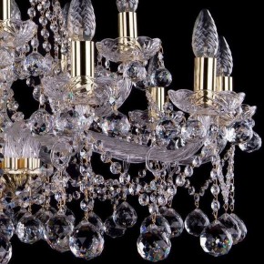 Подвесная люстра Bohemia Ivele Crystal 1413 1413/10+5/300/G/Balls в Первоуральске - pervouralsk.mebel24.online | фото 3