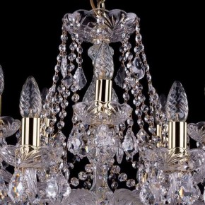 Подвесная люстра Bohemia Ivele Crystal 1413 1413/10+5/300/G/Leafs в Первоуральске - pervouralsk.mebel24.online | фото 4