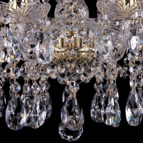 Подвесная люстра Bohemia Ivele Crystal 1413 1413/8/165/G/Tube в Первоуральске - pervouralsk.mebel24.online | фото 3
