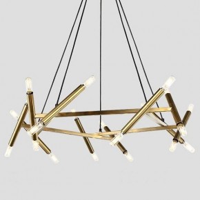 Подвесная люстра Imperiumloft Jonathan Browning Le Pentagone Chandelier 20 Light 40.2364 в Первоуральске - pervouralsk.mebel24.online | фото