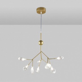 Подвесная люстра Natali Kovaltseva GRACE ll GRACE 75554/9С GOLD SATIN в Первоуральске - pervouralsk.mebel24.online | фото 3