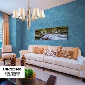 Подвесная люстра Omnilux Porlezza OML-72203-06 в Первоуральске - pervouralsk.mebel24.online | фото 8