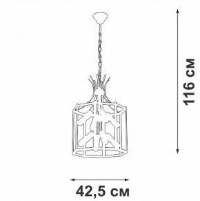 Подвесная люстра Vitaluce V3926 V3926-1/8 в Первоуральске - pervouralsk.mebel24.online | фото 4