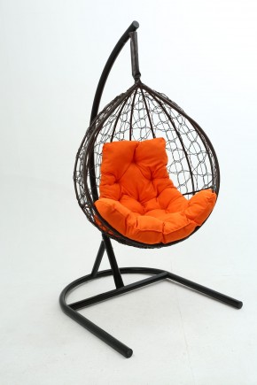 Подвесное кресло Бароло (коричневый/оранжевый) в Первоуральске - pervouralsk.mebel24.online | фото