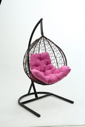 Подвесное кресло Бароло (коричневый/розовый) в Первоуральске - pervouralsk.mebel24.online | фото