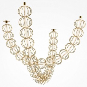 Подвесной светильник Maytoni Golden Cage MOD216PL-L42G3K в Первоуральске - pervouralsk.mebel24.online | фото 2