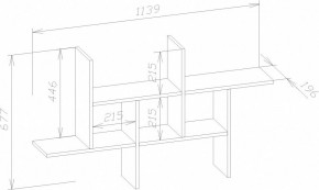 Полка навесная ПК-6 в Первоуральске - pervouralsk.mebel24.online | фото 4