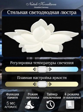 Потолочная люстра Natali Kovaltseva Effect LED LAMPS 81118 в Первоуральске - pervouralsk.mebel24.online | фото 6