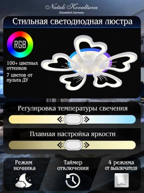 Потолочная люстра Natali Kovaltseva Hugo LED LAMPS 81133 в Первоуральске - pervouralsk.mebel24.online | фото 6