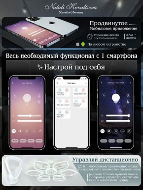 Потолочная люстра Natali Kovaltseva Olimp LED LAMPS 81335 в Первоуральске - pervouralsk.mebel24.online | фото 7