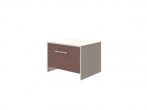 PROxSON Тумба Varna (ЛДСП Дуб Шамони+ткань Дуб Шамони светлый/Tesla Брауни) 51x40 в Первоуральске - pervouralsk.mebel24.online | фото